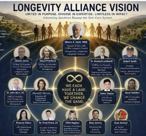 Longevity Alliance Vision — We each have a lane. Together, we change the game.